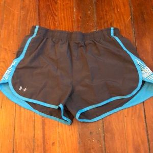 Womens Under Armour Running Shorts